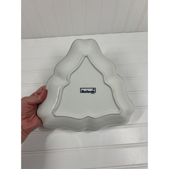 Vintage Blue Danube (Japan) Blue Onion Triangular Shaped Vegetable Serving Bowl - Picture 4 of 4